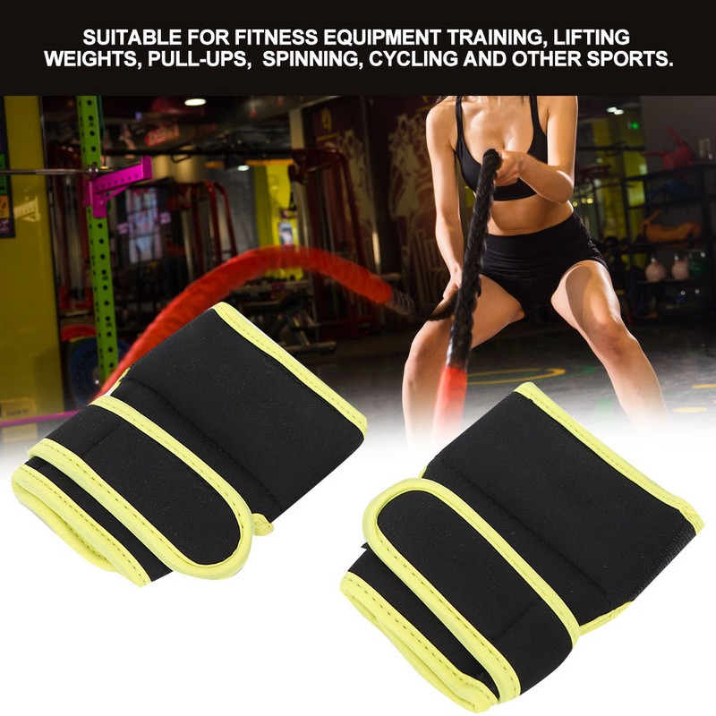 Sport Unisex Half Finger Weighted Gloves Sandbag Wrist Guard Equipment