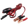mxuteuk 8FT SAE 16AWG Wire Harness with On/Off Switch Gold