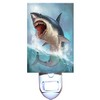 Gotham Decor Thrashing Great White Shark Night Light
