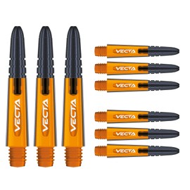 WINMAU Vecta Dart Shafts - 3 Sets Per Pack (9 Shafts Total)