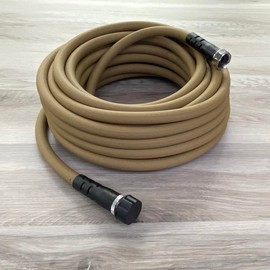 Water Right 700 Series (1/2") Soaker Hose, Drinking Water Safe, 25-Foot, Lead-Free Brass Fittings, Bristle Grass