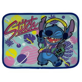 Waterproof Fabric Placemat Table Mat Washable Heat Resistant Non Absorption 40x30cm 100% Polyester (Stitch)