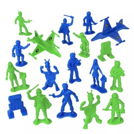 TimMee Processed Plastic GALAXY LASER TEAM Tim Mee STAR PATROL Space Figures USA