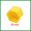 Motoforti 20pcs 19mm Rubber Car Wheel Tire Nut Screw Lug