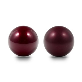 Perixx Peripro-303X2E Trackball 1.34" Replacement Ball for M570, M575, Perimice 517/520/717/720 and Other 1.34" Trackball Mouse - Glossy Red and Matte Red