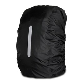 DeSack Backpack Cover, Waterproof, Rain Cover, Rain Cover, Heavy Duty, Waterproof Cover, For Work or School Commutes, Rainy Season, Lightweight, Folding, Black