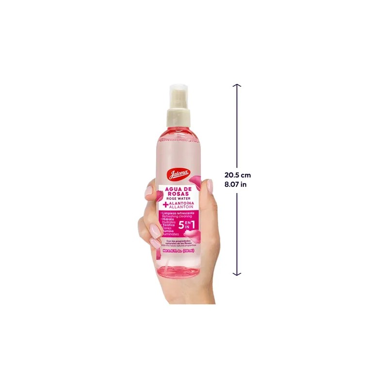 Jaloma Tónico Agua De Rosas Antioxidante 250ml Piel Mixta
