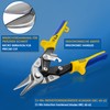 S&R Tin Snips Aviation 250mm, Made of Cr-Mo Steel, for