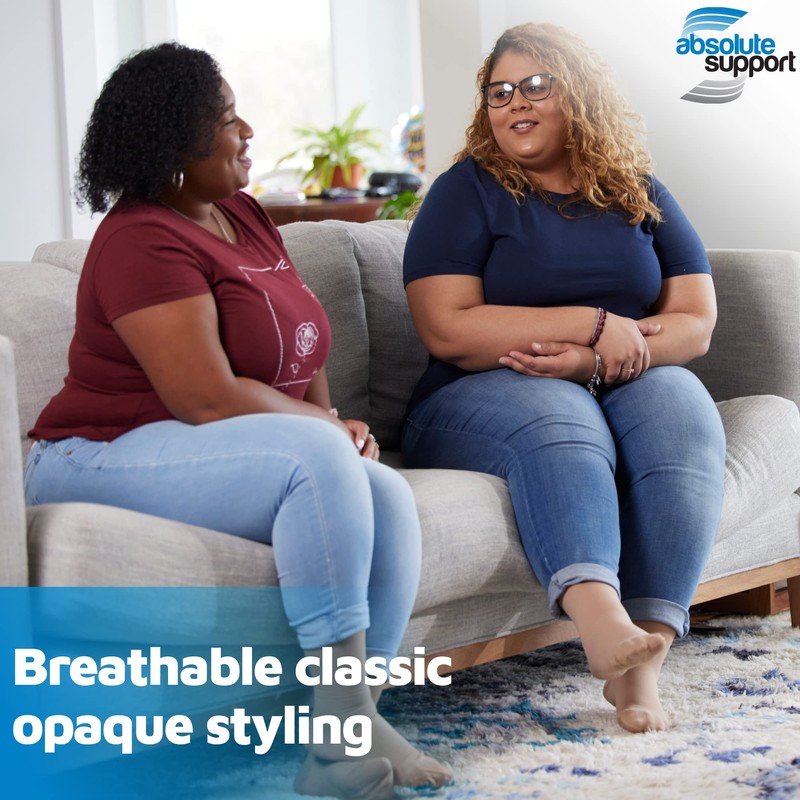 ABSOLUTE SUPPORT Support Hose For Women Compression 20-30mmHg, A203SW