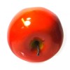 Vasefill Artificial Apple Extra-large 3.75-in Round Apples Fake Fruit Red
