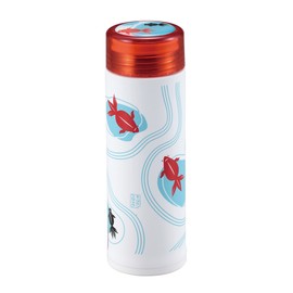 kyaputensutaggu (Captain Stag) Lightweight Slim Personal Bottle 300ml Ice Mailing with Goldfish UE – 3330 