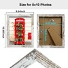 SESEAT 8x10 Picture Frame Rustic Distressed White, Display Pictures for