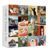 Cat Puzzles for Adults 1000 Pieces, PICKFORU Funny Animal Puzzles