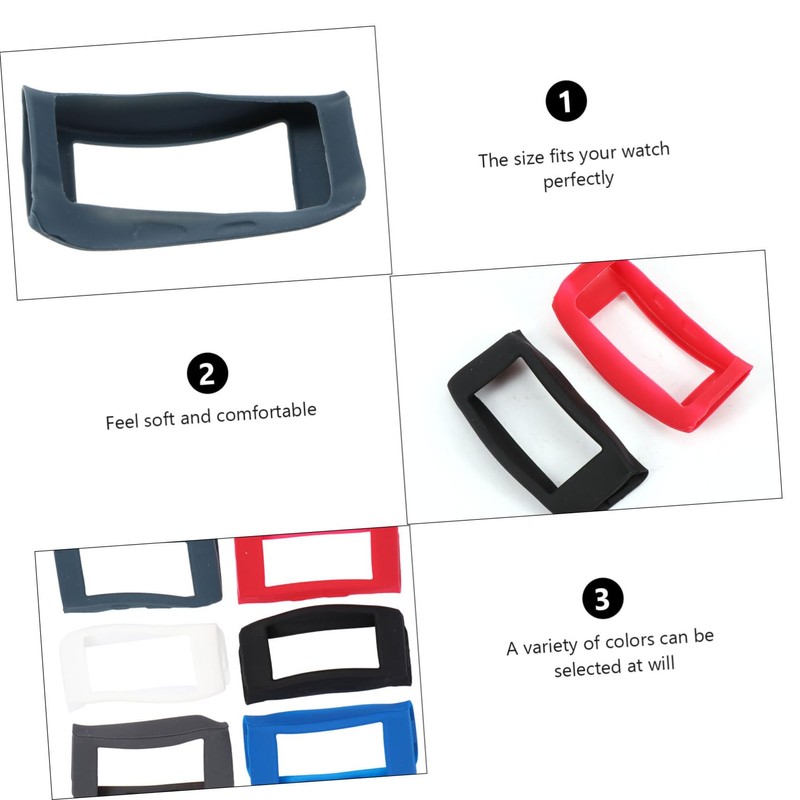 GRIRIW 6pcs Watch Shell for Gear Lightweight Protective Cases Stylish