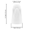 Pro Bamboo Kitchen 50PCS Ceramic Wire Connector White Nut Small