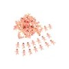100x Mini Tiny Babies Figuras De Bebé Mensuales L