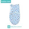 【2020 Kids' Favorites】 Bubble bear Breathable Soft Cotton Baby Swaddle