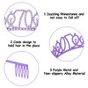 YARIEW Purple Crown + 70th Celebration Sash, Pearl Pin, and