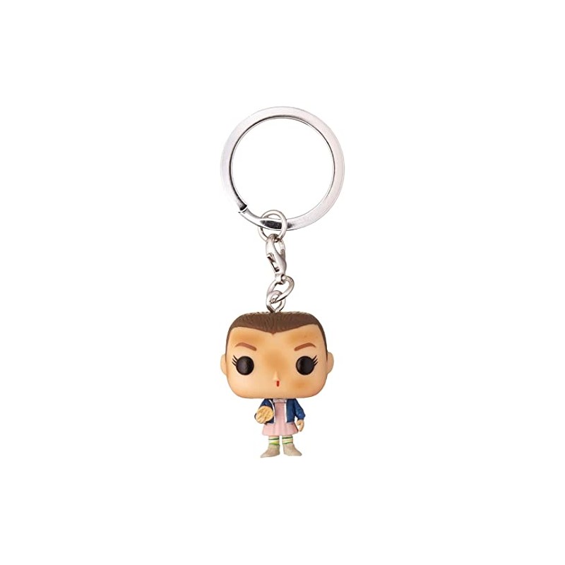 Funko Pop Keychain Stranger Things Eleven with Eggo (No Wig)