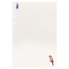 Zelten Colourful 45 Sheets 90 Pages Loose Leaf Perforated Paper