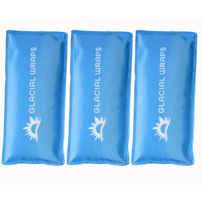 Glacial Wraps Knee Ice Pack Wrap - Hot and Cold