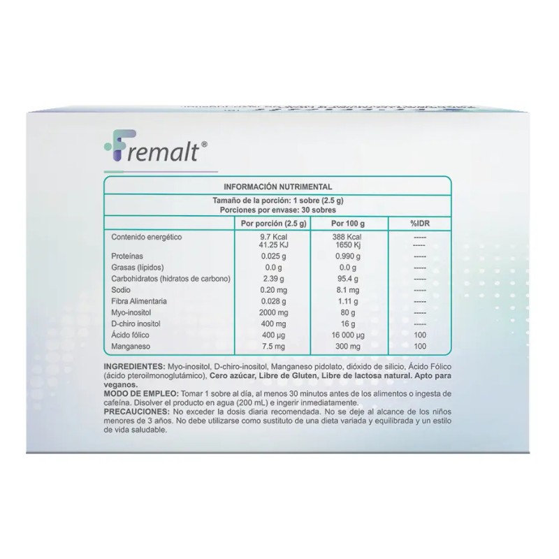 Suplemento Fremalt Sobres Sabor