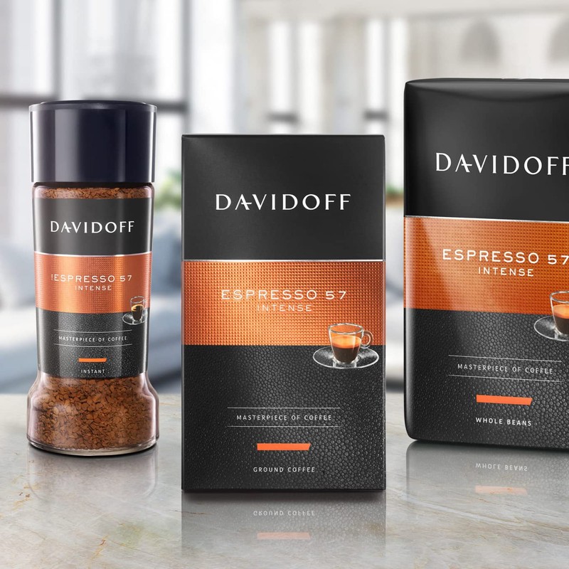 DAVIDOFF Espresso 57 Instant Coffee - Dark and Chocolatey -