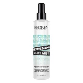 REDKEN Curl Refreshing Spray | Hydrates & Defines up to 7th-Day Curls | For Curly, Coily Hair | Vegan Formula, Silicone-Free | with Squalane & Jojoba Oil