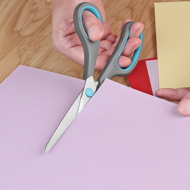 Asdirne Scissors, Stainless Steel Blades, Soft Grip Handle, Suitable for