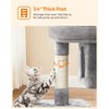 Feandrea Cat Tree, 33.1-Inch Cat Tower, L, Cat Condo for
