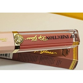 TOO FACED Lip Injection Power Plumping Lip Gloss  WIFEY FOR LIFEY Rose Nude New
