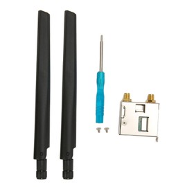 WiFi 6 Wireless Card Dual Band 2.4GHz 5GHz 1730Mbps NGFF M.2 AX200NGW BT5.2 Wireless Network Card with 2 Antennas