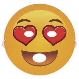 Emoticon Universe: Emoticon Foam Masks, 12 Pack