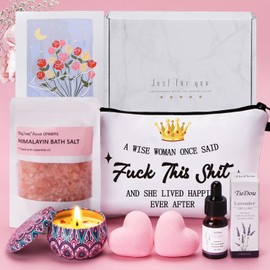 Birthday Pamper Gifts for Women, Unique Birthday Hampers Relaxation Self Care Package for Her, Welling Get Well Soon Gifts Pamper Box for Women, Gift Ideas for Women Mum, Sister, Best Friend, Wife