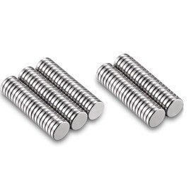 Fezf 100 Pieces Magnetic Board Magnets Round Powerful Magnets Small Magnets Mini Magnets Magnetic Board Magnets Strong Magnets Fridge Magnets Crafts Photo Notice Board