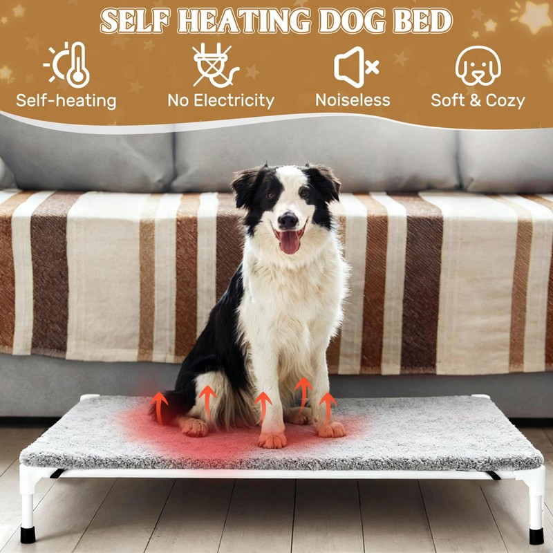 Clysee Self Warming Dog Bed Self Heated Mat Medium Large