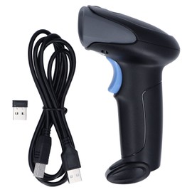 2D Barcode Scanner 2.4G Wireless Bluetooth Image Scanner Handheld QR Code Reader USB Receiver