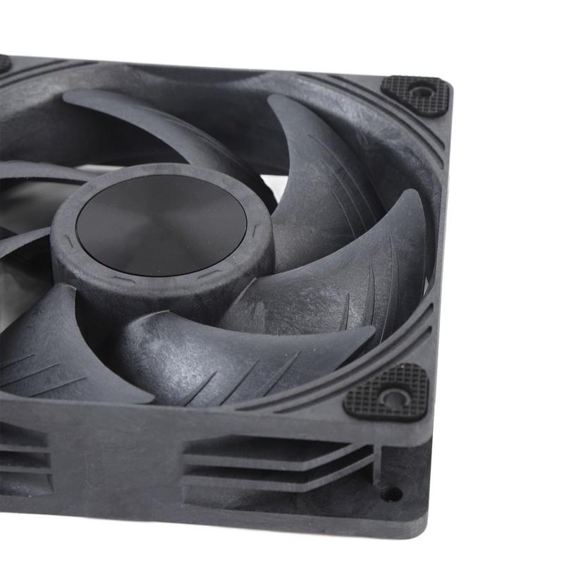 120mm Case Fan, 4pin PWM Silent Computer Fan, 3000RPM Double
