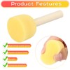 30 Piece Sponge Brush Children's Set (with 5 Pieces Flower