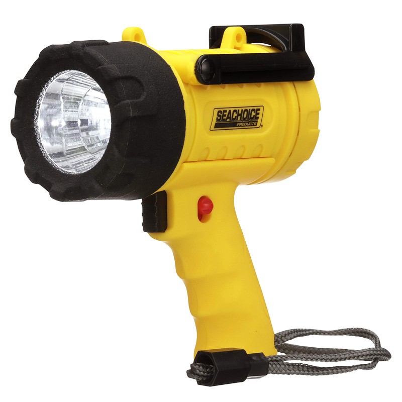 Seachoice Waterproof LED Spotlight, Handheld, Cordless, 55 Watt