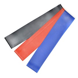 Amazing Health Resistance bands pack of 3 High, Medium and Low Resistance