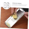 Ciieeo 2pcs Stainless Steel Ginger Grater Premium Kitchen Tool for