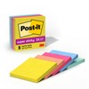 3M Post-it 5PK Notas Adhesivas Super Sticky 3x3 colección Summer