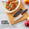 Farberware Edgekeeper 6-Inch Chef Knife with Self-Sharpening Blade Cover, High