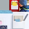 FEADBYT Magnetic File Holder, Pack of 2 Magnetic Pen Holder,