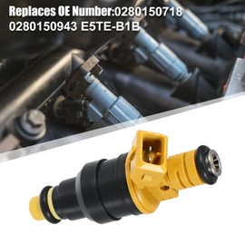 X AUTOHAUX Set of 8 Flow Matched 0280150943 Fuel Injectors for Ford F150 F250 F350 1987-2003 for Lincoln for Mercury 4.6 5.0 5.4 5.8 V8 0280150718 0280150956