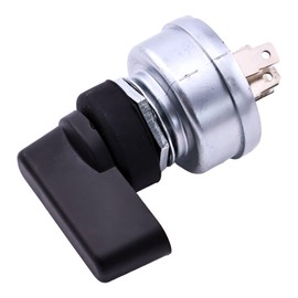 JEENDA Ignition Switch & Handle Lever 4 Terminal 4 Position Compatible with Miller Starter Ignition Switch 176606 217680 207110 207073