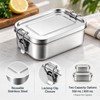 Stainless Steel Lunch Box for Meals & Snacks – Locking