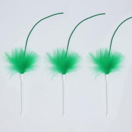 Sofolor Interactive Cat Toys Replacement Feather Wand for P43 (3 Pcs), Only Accessories