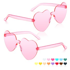 Pink Heart Sunglasses Heart Glasses Pink Sunglasses For Women Fashion Funny Sunglasses Cute Sunglasses For Teen Girls Sunglasses Womens Trendy 2023 Party Favors Party Sunglasses Pink Accessories